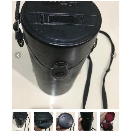 Tas Vintage Sony Alpha Minolta Lh1037 Hard Case Lensa Tele 70210 75300 Second