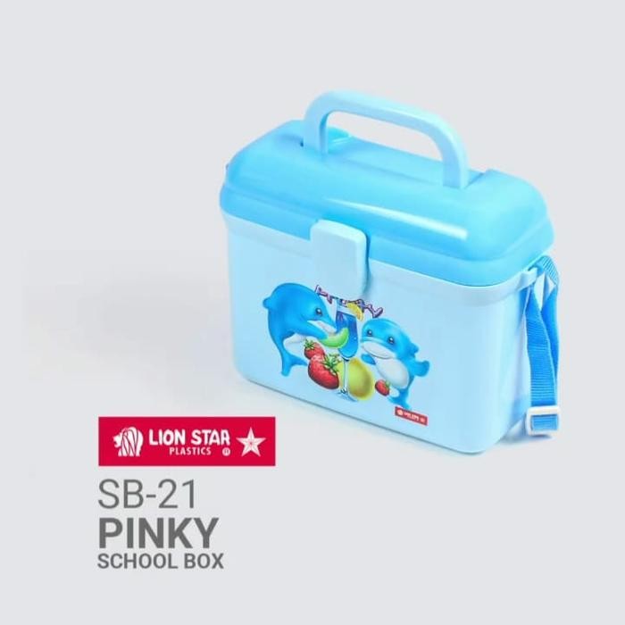 lunch box pinky school box lion star