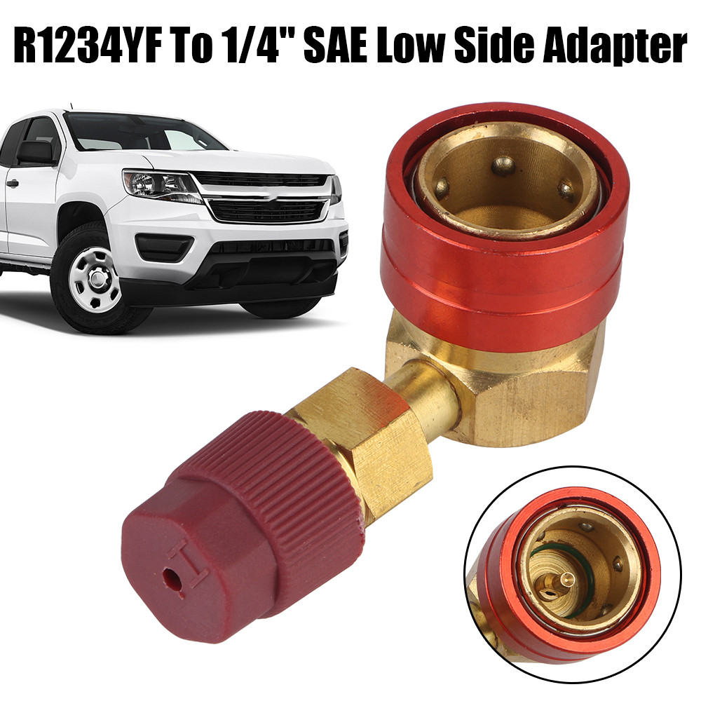 R1234YF To 134a Adapter For Car Air Conditioning Refrigerant Filler Adapter Socket AC Freon Refuel H