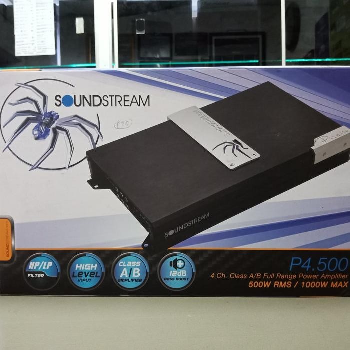 Ready Power soundstream p4.500 - power soundstream p4500 - soundstream 4 ch
