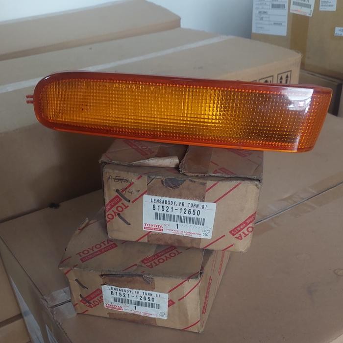 Lampu Sein Bumper Great Corolla 92-93 Kiri LH Koito Japan 81521-12650