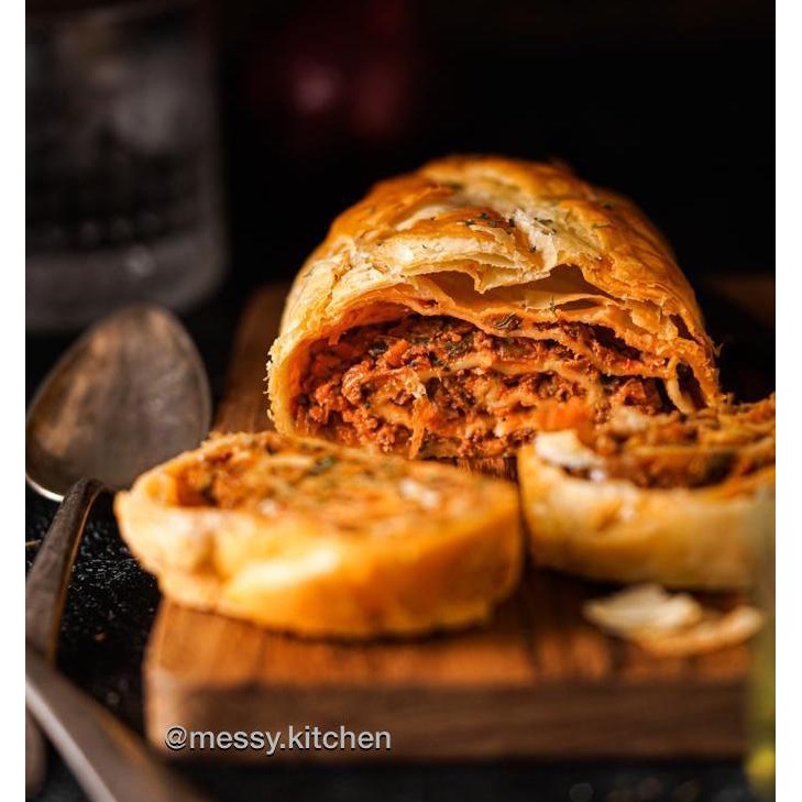 

Lasaroll (Lasagna Roll) / LASAGNA GULUNG DAGING