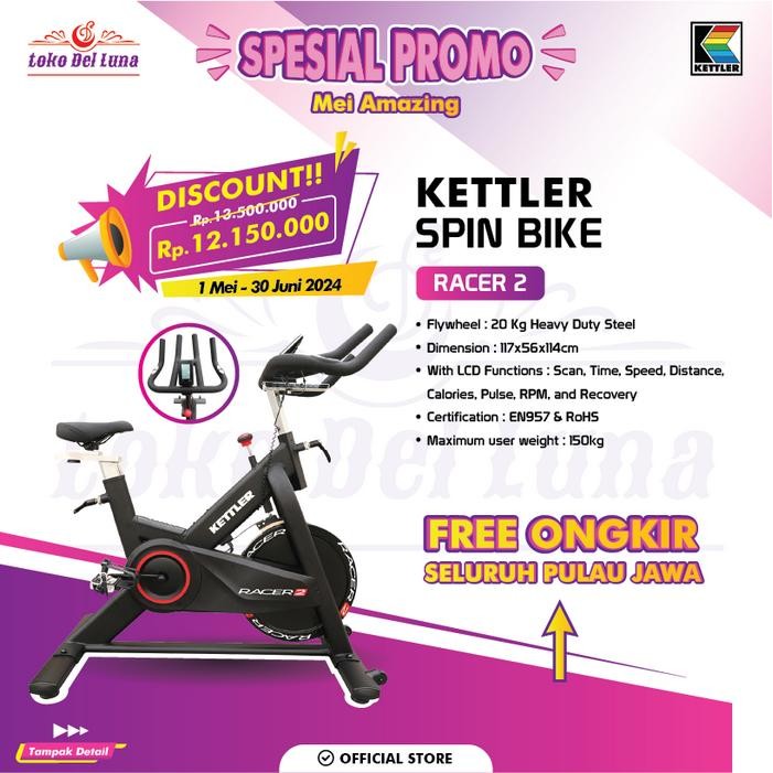 Spinning bike KETTLER SPIN BIKE RACER 2