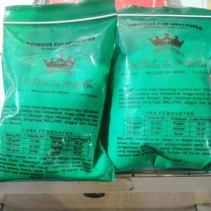 Lem wallpaper Wallpac lem tembok 125gram