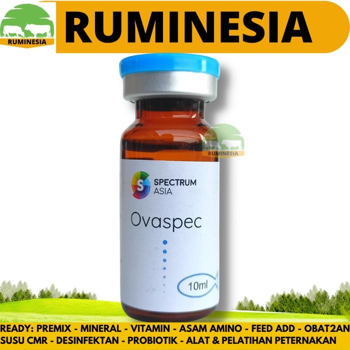 OVASPEC 10ML - HORMON PEMIJAH IKAN PENGGANTI OVAPRIM