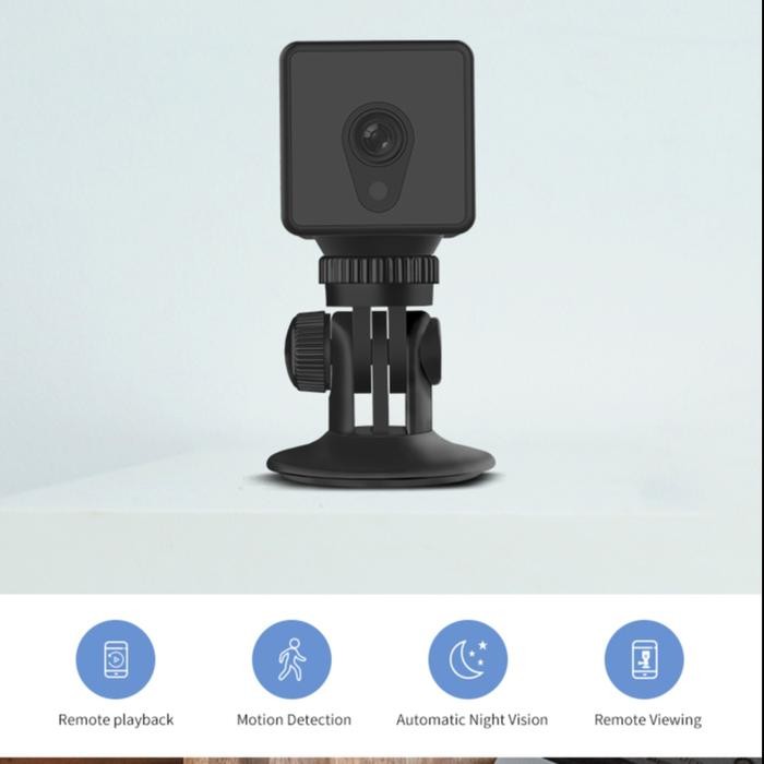 IFZH  Teknobi Spy Kamera Cctv Mini Wifi Kamera Baterai Mini Pengintai Kotak