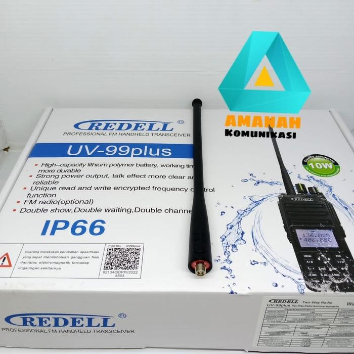 ANTENA HT REDEL UV 99 PLUS ORIGINAL