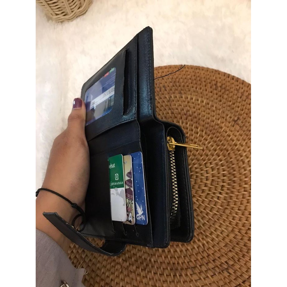 New Dompet wanita - Mini sisuka ballery - -dompet kartu irvanbagshop Kulit dompet lipatwanita dompet