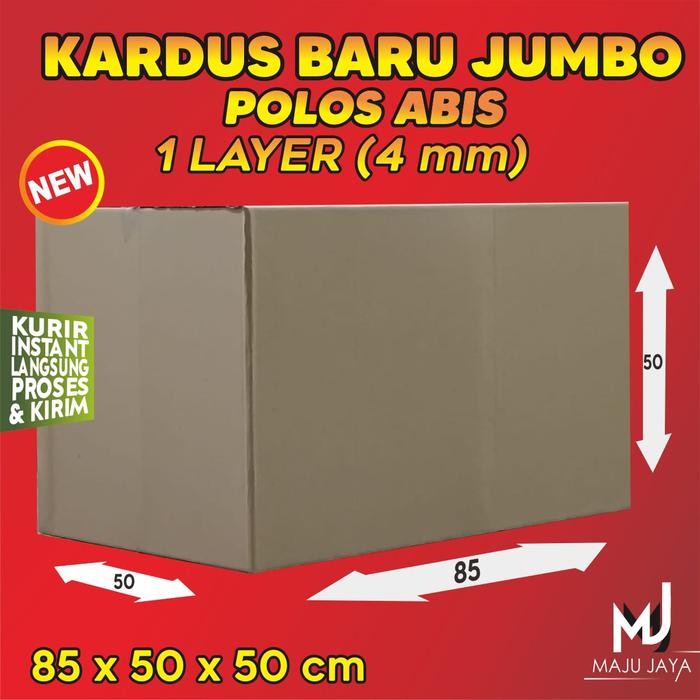 New Kardus Besar Pindahan Packing Packaging Tebal Box Karton Dus Kotak 1 Layer 2 Layer 1 Ply 2 Ply