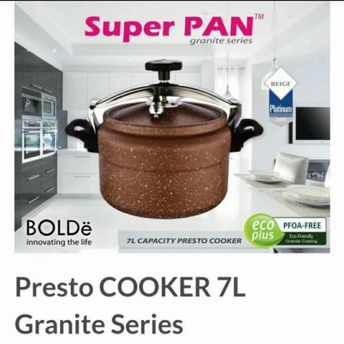 PANCI PRESTO SUPER PAN BOLDE 24 CM - GRANITE COATING
