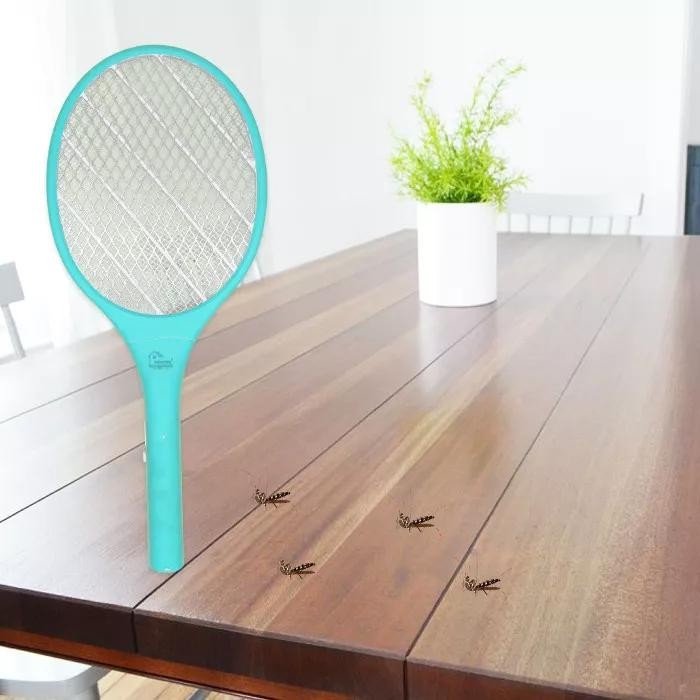 Raket Nyamuk cas listrik Raket perangkap Nyamuk Raket Anti Nyamuk
