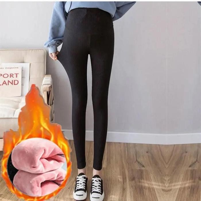 PREGNANCY THERMAL WINTER LEGGING CELANA MUSIM DINGIN IBU HAL DALAM CASHMERE