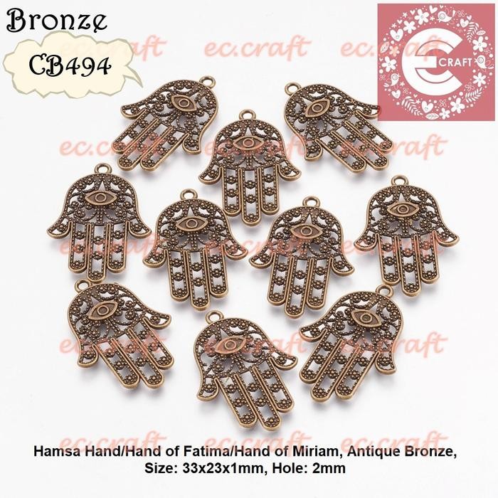 *#*#*#*#] 6 PCS HAMSA HAND OF MIRIAM CHARM ETNIK GELANG