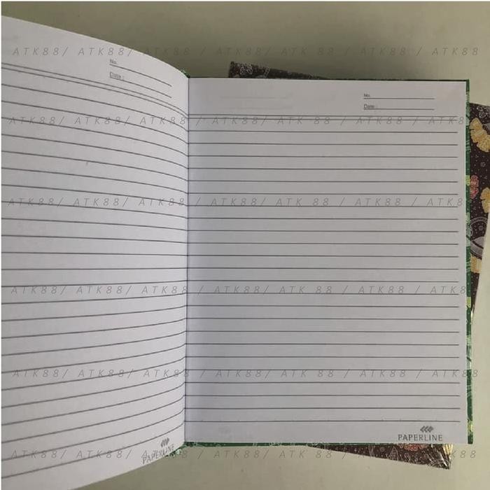 Buku Hardcover Quarto / Kwarto isi 200 Paperline