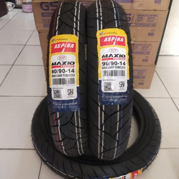 (Best) BAN MOTOR HONDA BEAT FI KARBU VARIO 110/125/150 ASPIRA ASTRA TUBLESS