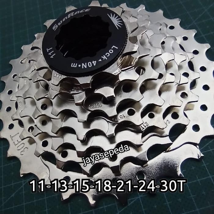 Terlaris sprocket 7 speed 11-30T sunrace CSM63 kaset Taiwan bisa untuk shimano SALE