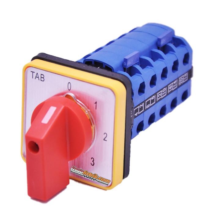 Selector 0-1-2-3 3Pole SA-16-4-3 TAB