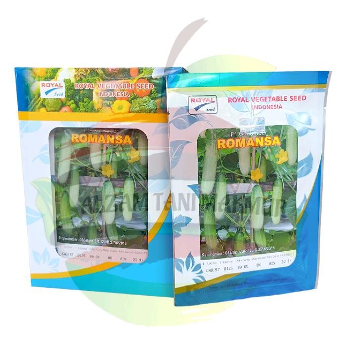 Benih Timun ROMANSA F1 isi 20 gram Royal Seed