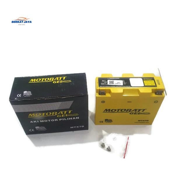 Aki Motobatt Mtx7D 7Ah Untuk Scorpio/Tiger