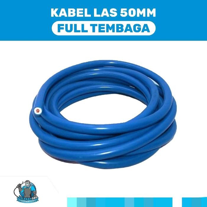 Kabel Las 50mm Stahlwerk full tembaga