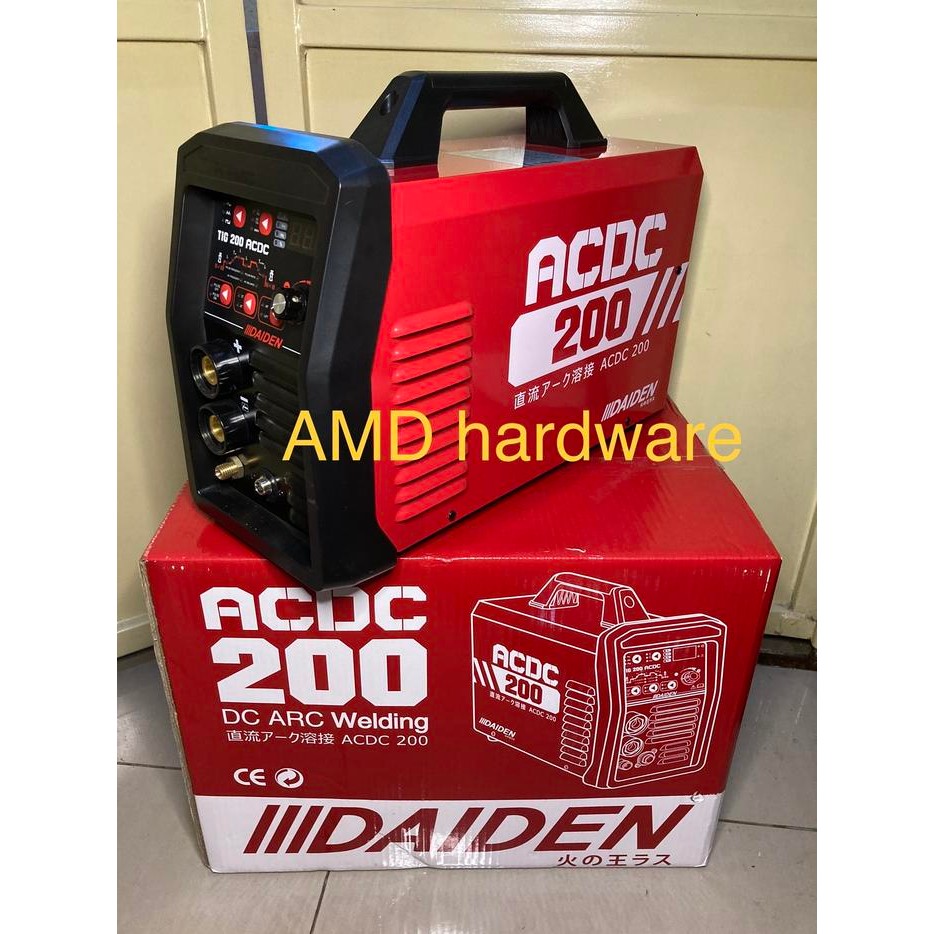 Grosir Mesin Travo Las Argon Pulse Aluminium Ac/Dc Tig 200 A Daiden Mma Japan Terlariss 