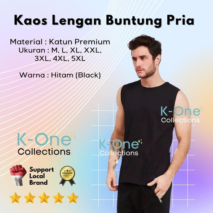 Singlet Pria Kaos Dalam Jumbo Kaos Buntung Polos Putih Kaos Singlet Pria Terlaris
