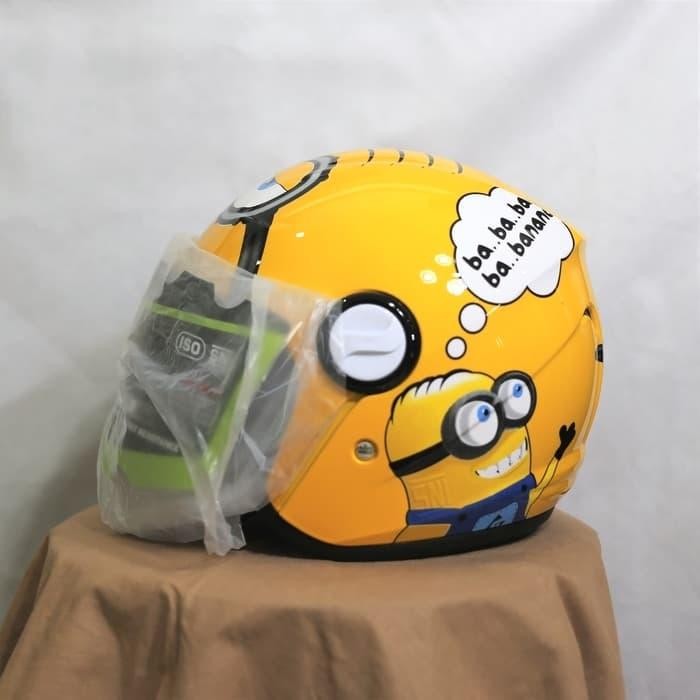 ORIGINAL HELM ANAK JPN BANANA KUNING READY STOCK