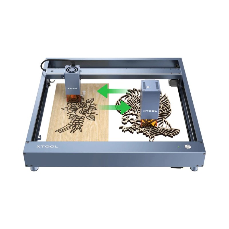 xTool D1 Pro 40W + 10W Laser Cutting Bundle Laser Engraver For xTool Laser Engraving Cutting Machine