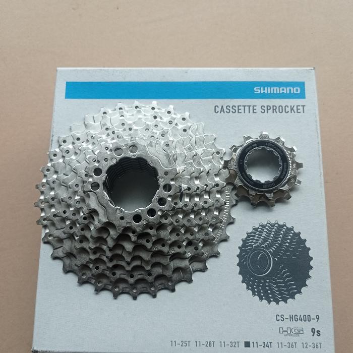 scket/freewheel 9 speed 9speed ALIVIO HG400 11-34T cassette