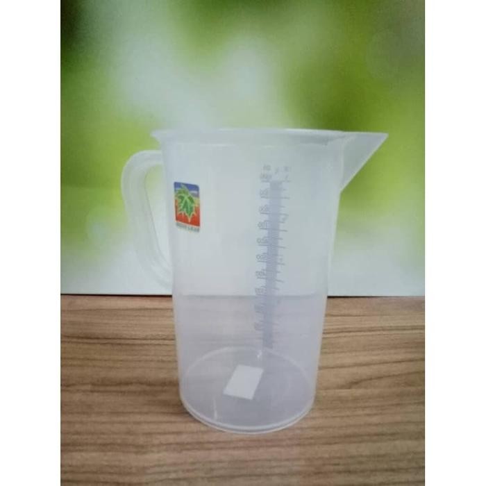 HariPromo- Gelas Takar Scarlet 1Lt 1831Gl / Gelas Ukur Green Leaf