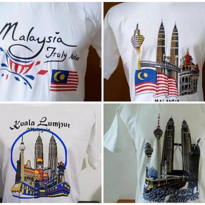 Kaos Malaysia Souvenir KL new