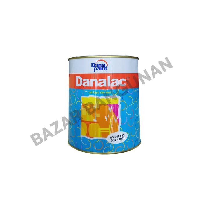 o2iq- Danapaint - Cat Minyak / Kayu / Besi Dana Paint / Danalac 083-0001 White / Putih 1