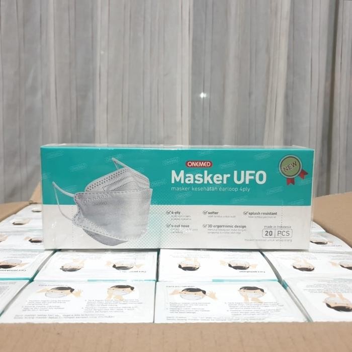 NewsBanget- Masker Medis Ufo 3D Onemed 4Ply/Masker Kf94 Korea Onemed Masker Pokana