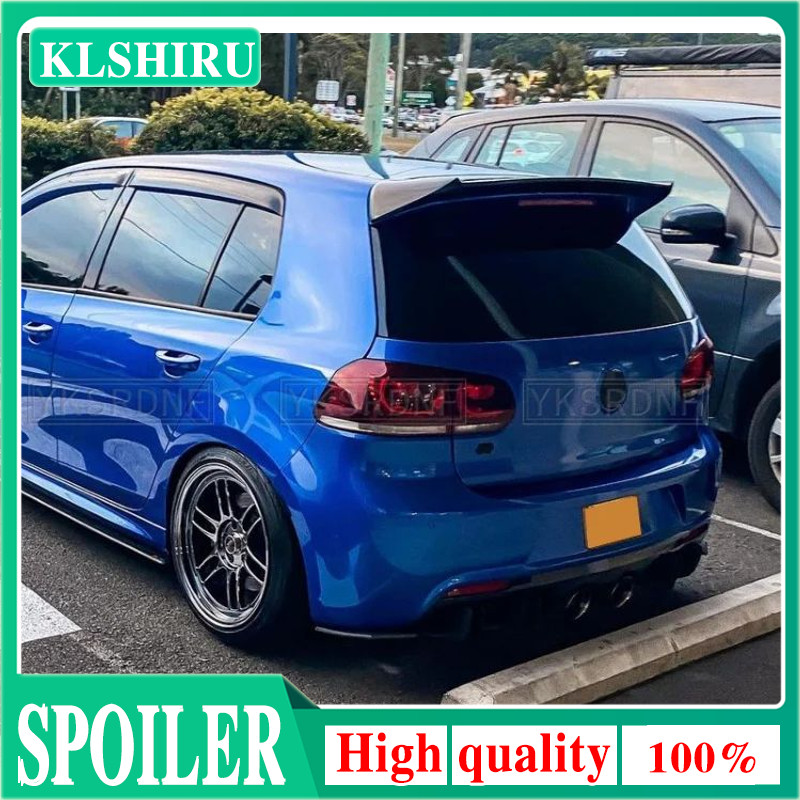 2008-2013 For Volkswagen Vw Golf 6 Mk6 Gti R Spoiler Rear Window Roof Spoiler Vw Golf Rear Spoiler