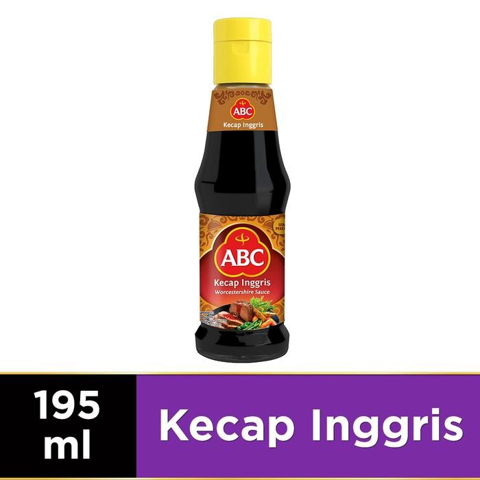 ABC KECAP INGGRIS / KECAP ASIN INGGRIS 195ML HALAL HARGA MURAH GROSIR