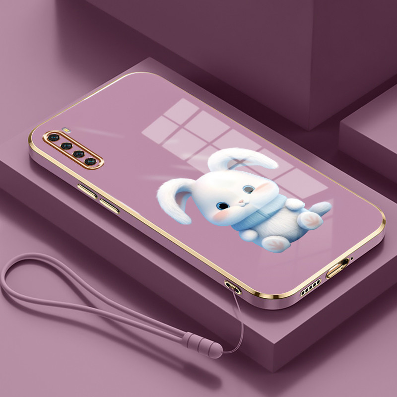 Casing Untuk Xiaomi Redmi Note 8 Note 8T Note 8 Pro Case Casing HP Softcase Tali gantungan berlapis 