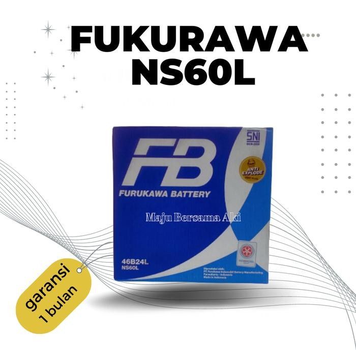 Aki Daihatsu Classy (1978-1990) Furukawa Ns60L (46B24L) Aki Basah