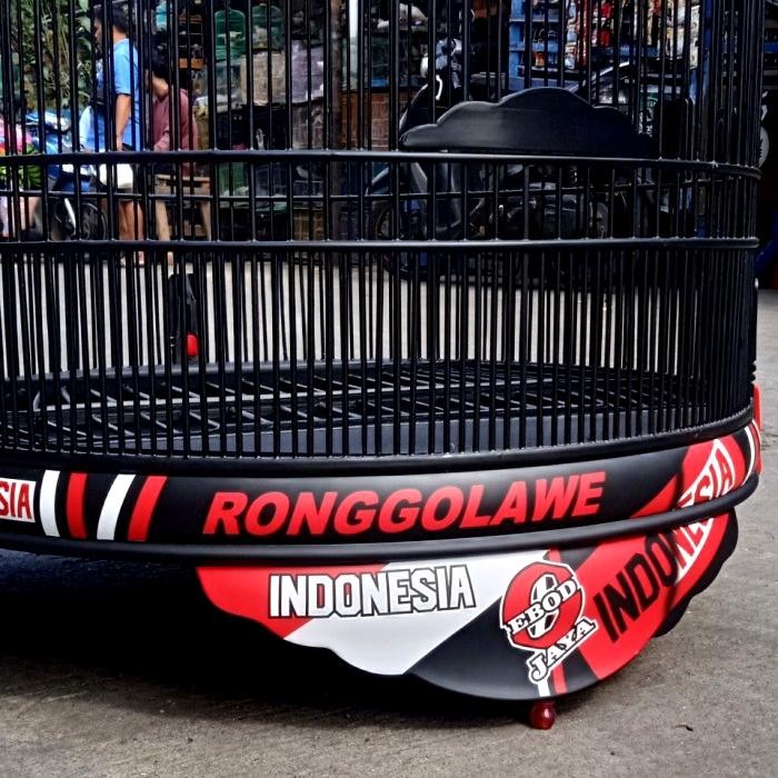 ASLI SANGKAR KANDANG MURAI EBOD DECAL RONGGOLAWE READY STOCK