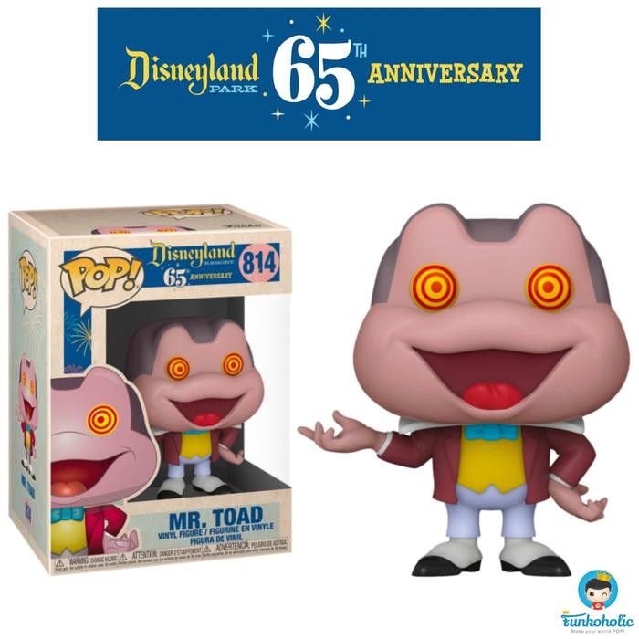 Funko POP Disneyland 65th Anniversary - Mr. Toad (Spinning Eyes) #814