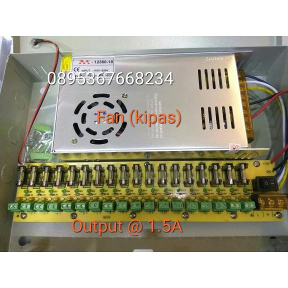 27vr- Power Supply Box 12V 30A Power Supply 12V 30A