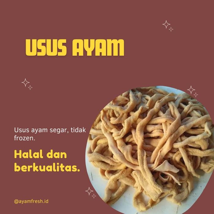 Eat77- Usus Ayam Segar 1Kg Bandung