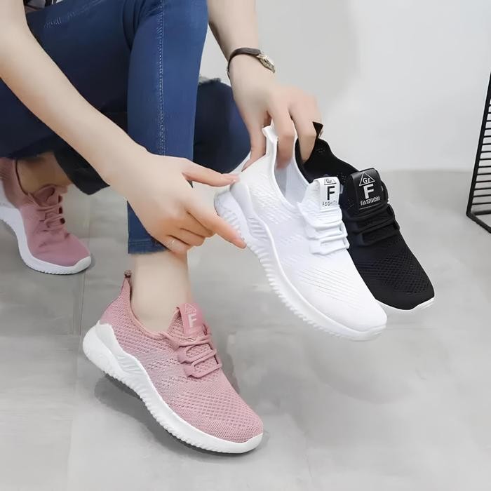 Lotto Shoe - Nw044 Sepatu Sneakers Wanita Running Shoes