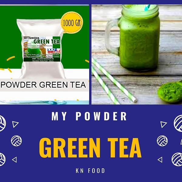 Powder Green Tea 1 Kg - Powder Green Tea - Powder Macha Green Tea Terbaik