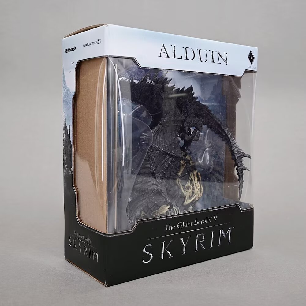 Elder Scrolls V Skyrim Alduin Deluxe Action Figure Box Set dragon Figure
