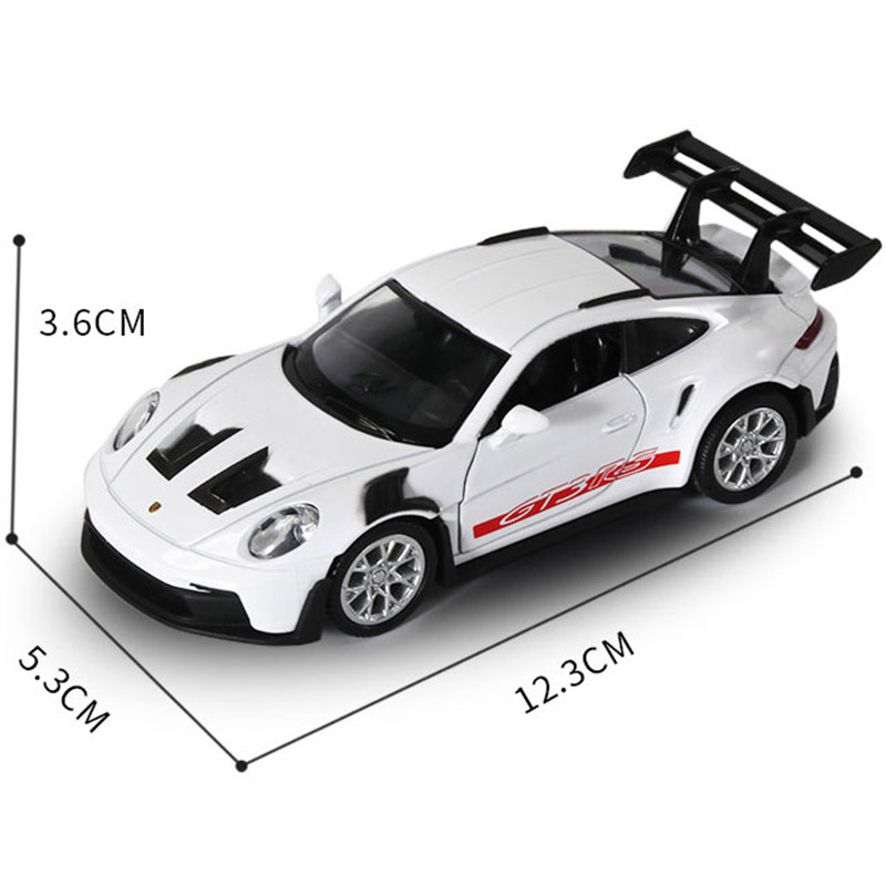 1:36 Porsche 911 GT3 RS Racing Sports Car Alloy Miniature Model Diecast Toy Fast Furious Collect