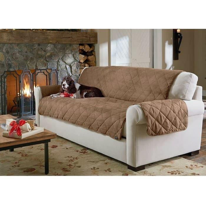 HEMAT Sarung Pelindung Sofa 3 seater