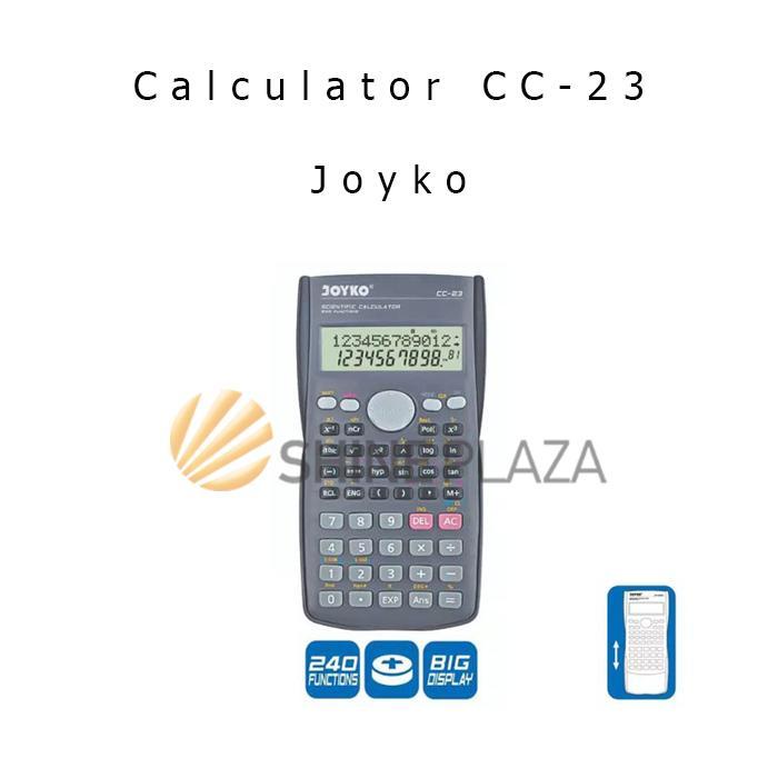 Calculator Scientific Joyko Cc-23 - Kalkulator Joyko Scientific Cc-23