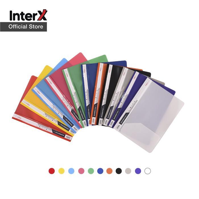 InterX Folder Business File / Acco Snelhecter Map Arsip / Penyimpanan Dokumen A4