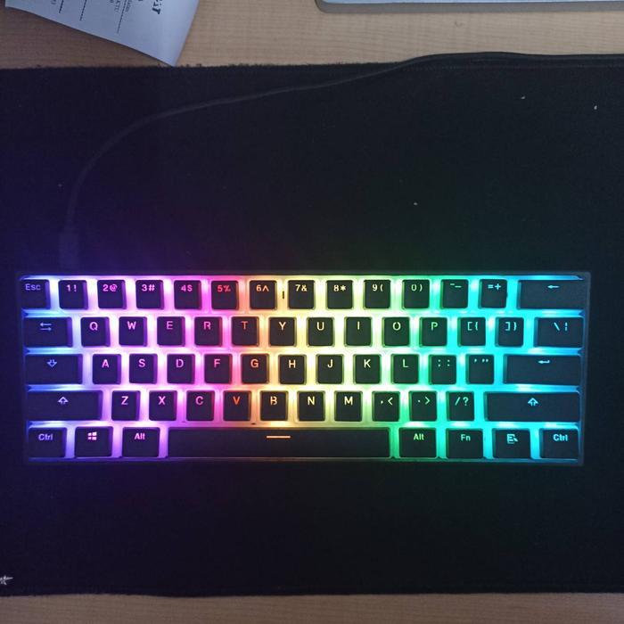 Fantech Maxfit61 / Maxfit 61 Gaming Mechanical Keyboard Rgb Terlaris