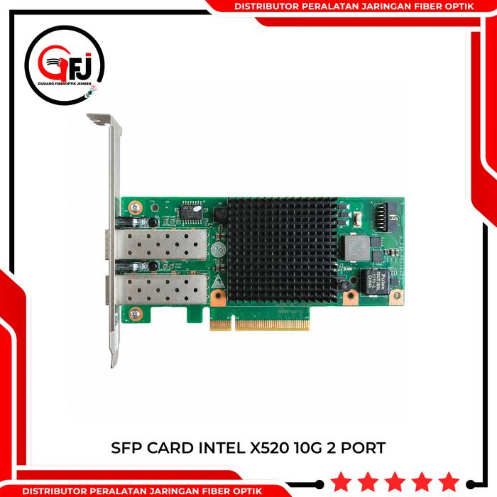 Sfp Card Intel X520 Da2 10G 2 Port